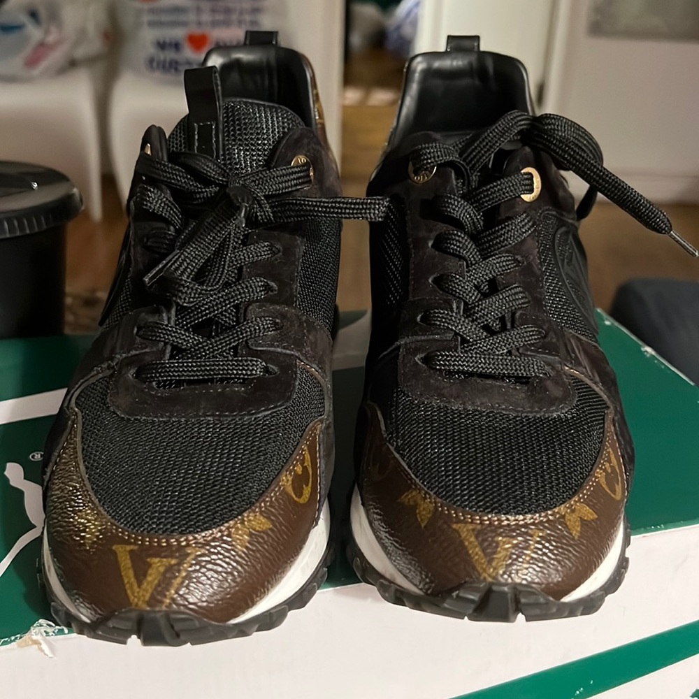 LouisV. “Runaway sneaker”. Black/brown size 6.5/37.5